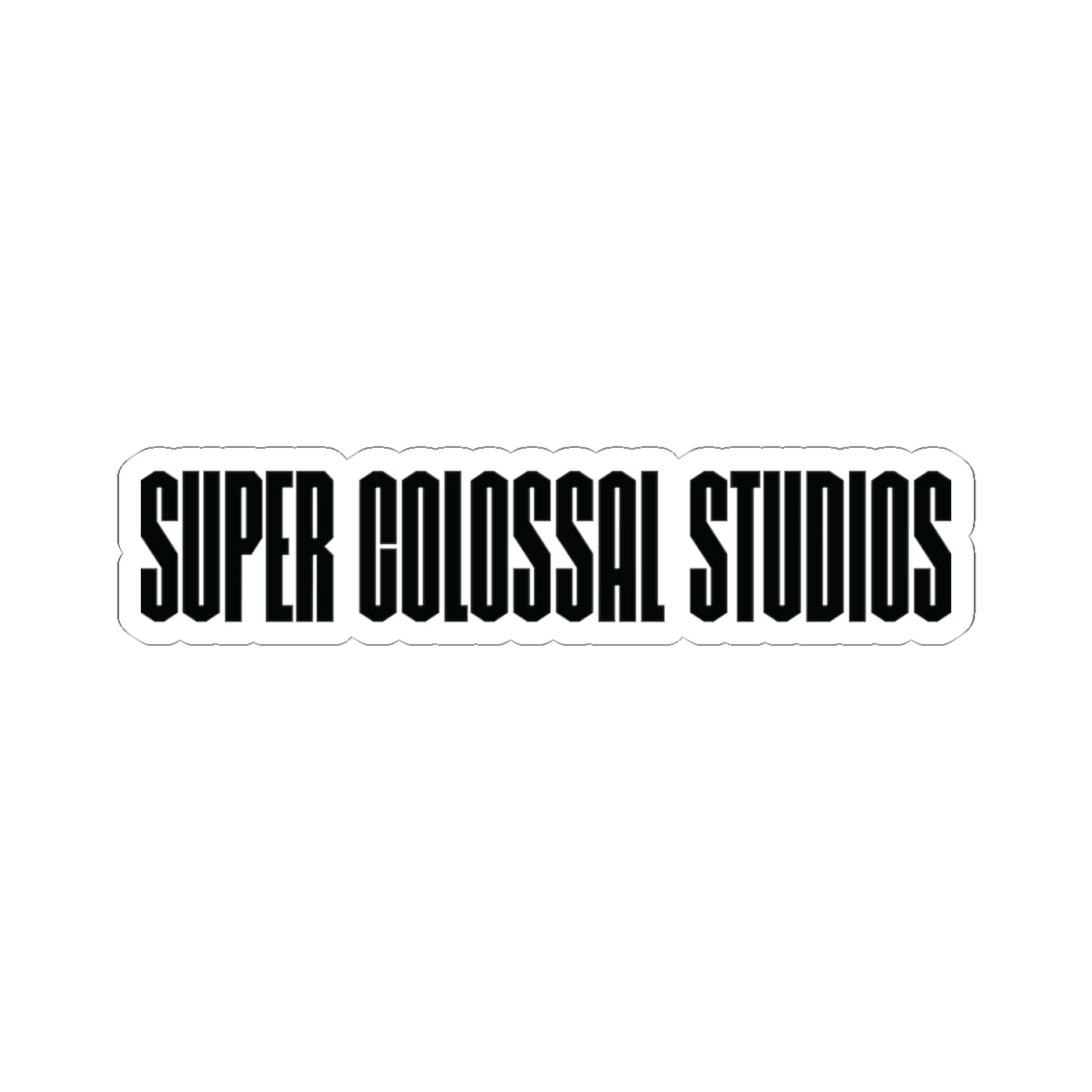 Super Colossal Studios Logo Sticker