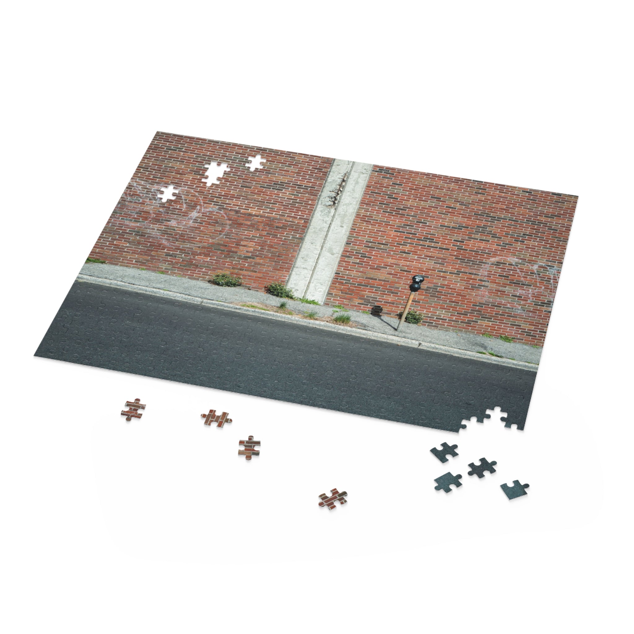 “No Parking” Urbana Photo Series Jigsaw Puzzle