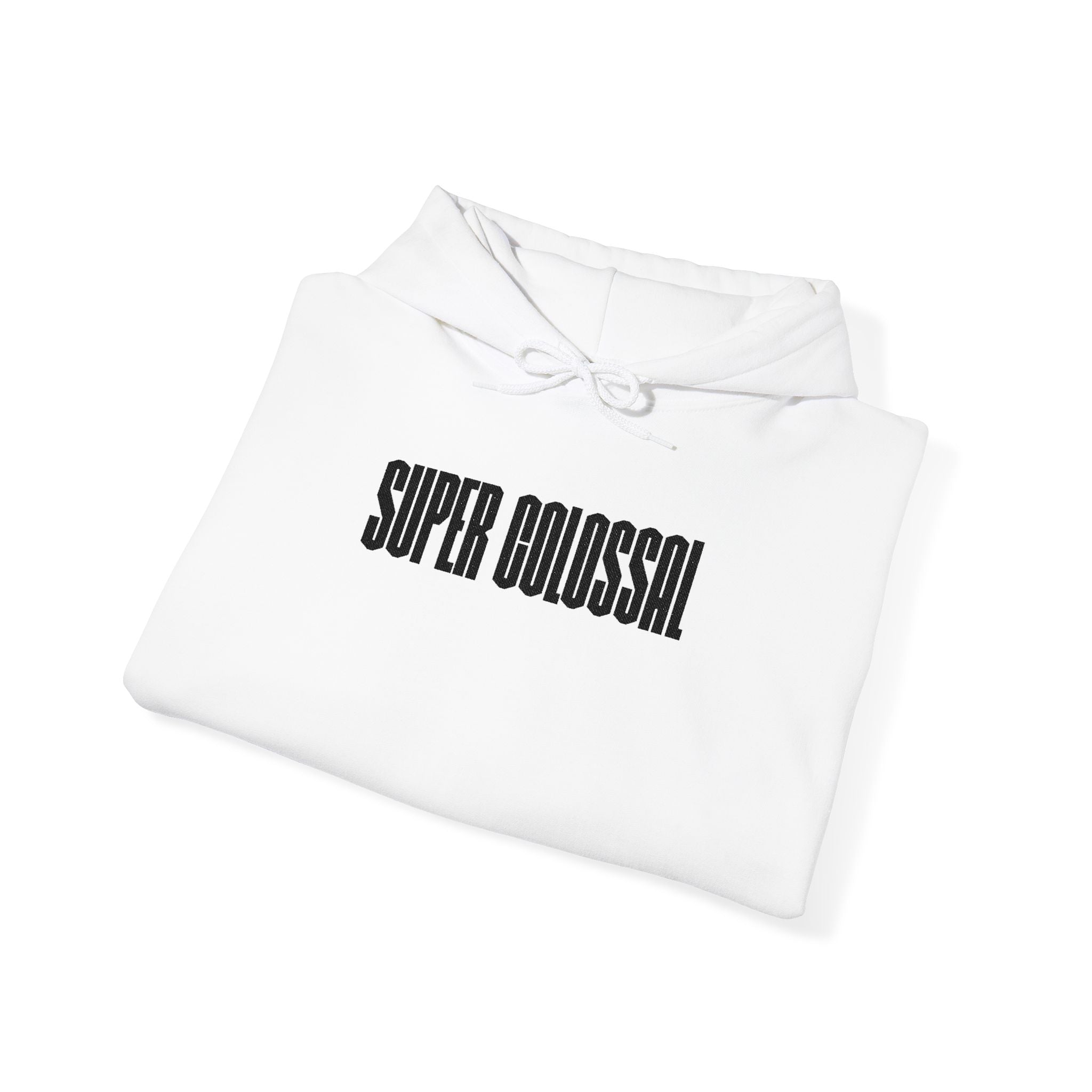 Super Colossal Embroidered Logo Hoodie