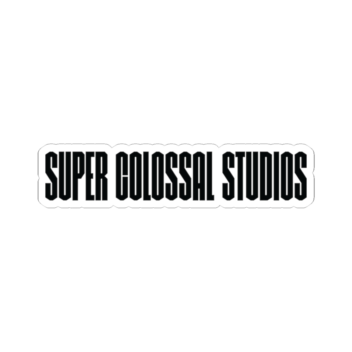 Super Colossal Studios Logo Sticker