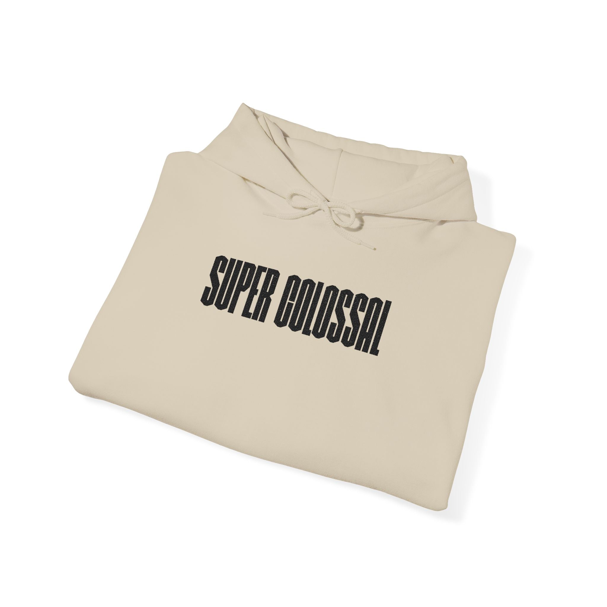 Super Colossal Embroidered Logo Hoodie